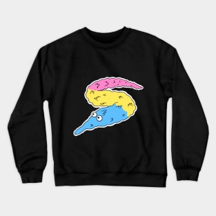 Pansexual worm Crewneck Sweatshirt